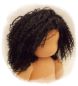 Preview: Teil 3/4: Gr 40-48cm Puppenhaare/Frisur aus Tibetlammfell SCHWARZ/gemischte Haarlänge 9-12cm