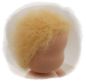 Preview: Teil 3/4: Gr 30cm Puppenhaare Glattmohairgarn BLOND Haarlänge Flaum