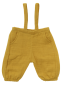 Preview: Puppenlatzhose gelb mit T-Shirt Zweiteiler 44-48cm (IF)