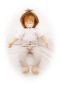 Preview: Baby-Strickhose Zopfmuster hellbeige 50-54cm