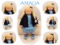 Preview: AMALIA Puppenkind  44cm