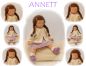 Preview: ANNETT Puppenkind  44cm