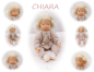 Preview: CHIARA Puppenkind  54cm