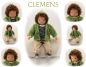 Preview: CLEMENS Puppenkind  44cm