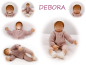 Preview: DEBORA Puppenkind  54cm