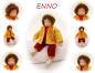 Preview: ENNO Puppenkind  44cm