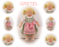 Preview: GRETEL Puppenkind  44cm