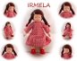 Preview: IRMELA Puppenkind  44cm