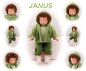 Preview: JANUS Puppenkind  44cm