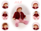 Preview: JULE Puppenkind  44cm