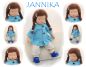 Preview: JANNIKA Puppenkind  44cm