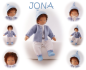 Preview: JONA Puppenkind  48cm