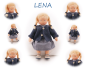 Preview: LENA Puppenkind  44cm