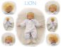 Preview: LION Baby-Puppenkind  44cm