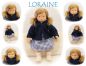 Preview: LORAINE Puppenkind  44cm