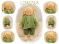 Preview: LORENA Puppenkind 44cm