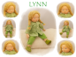 Preview: LYNN Puppenkind  48cm