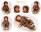 Preview: FELICE Baby-Puppenkind  54cm