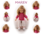 Preview: MAREN Puppenkind  44cm