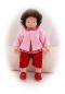 Preview: Puppenjacke pinkrosa 42-48cm