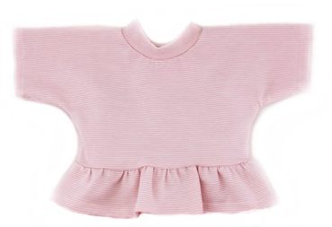 Puppenpullover rosa mit Schöschen 40-48cm