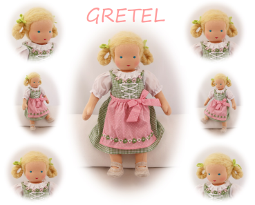 GRETEL Puppenkind  44cm