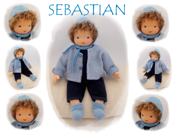 SEBASTIAN Puppenkind  46cm