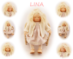 LINA Puppenkind  44cm