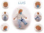 LUIS Puppenkind  44cm