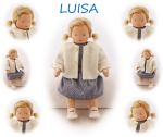 LUISA Puppenkind  44cm