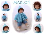 MARLON Puppenkind  44cm