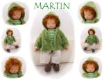 MARTIN Puppenkind  44cm