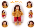 MASCHA Puppenkind  48cm