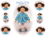 MELITA Puppenkind  48cm