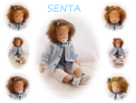 SENTA Puppenkind  54cm