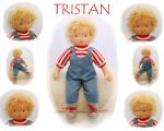 TRISTAN Puppenkind  48cm