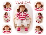 WANDA Puppenkind  48cm